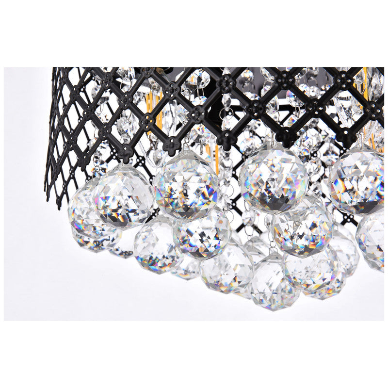 Elegant Lighting Tully 4 Light 10" Chandelier - LD5010F