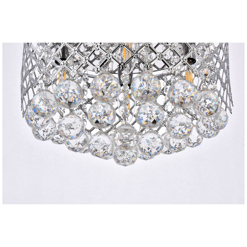 Elegant Lighting Tully 4 Light 10" Chandelier - LD5010F