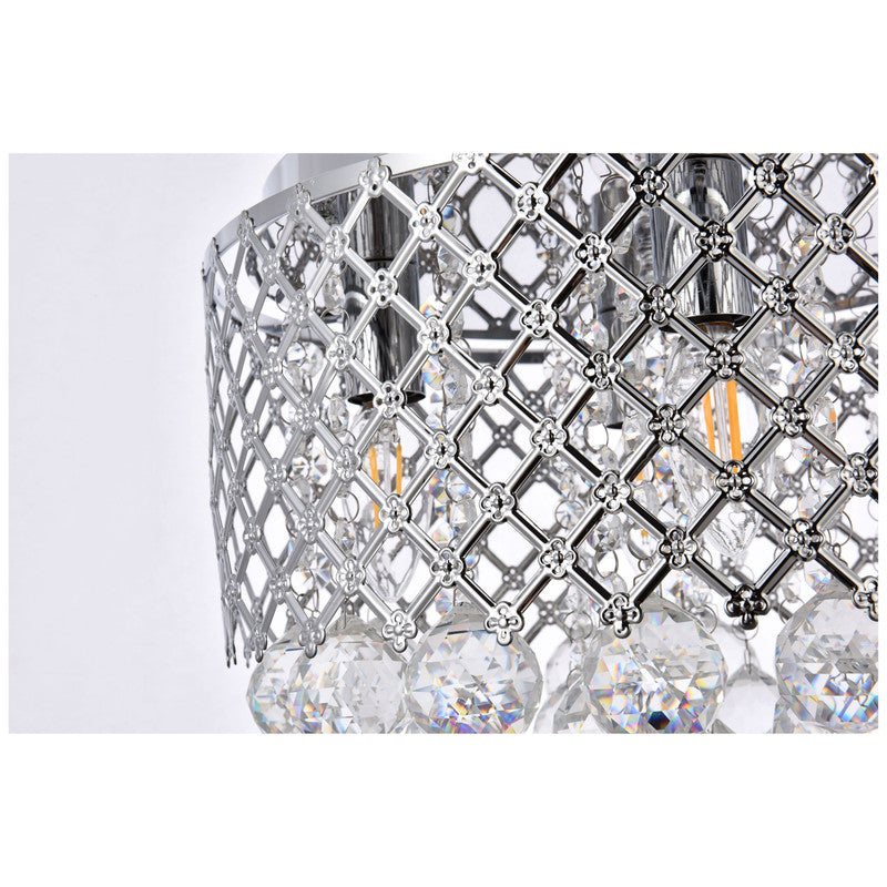 Elegant Lighting Tully 4 Light 10" Chandelier - LD5010F