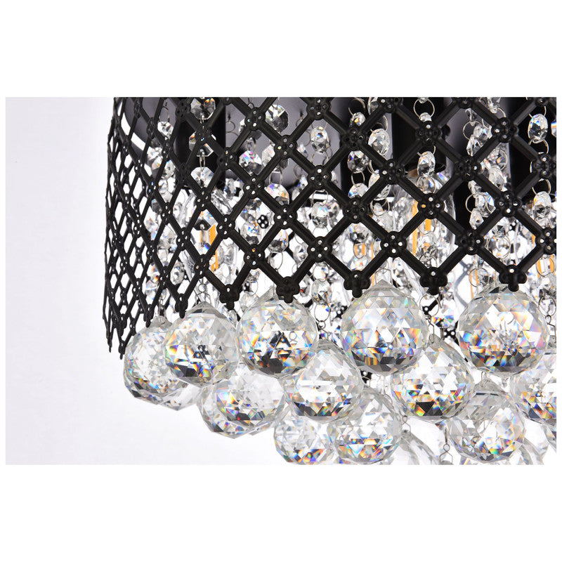 Elegant Lighting Tully 4 Light 16" Chandelier - LD5010F