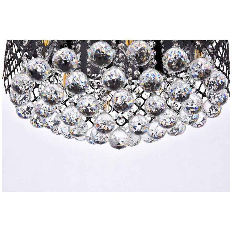 Elegant Lighting Tully 4 Light 18" Chandelier - LD5010F