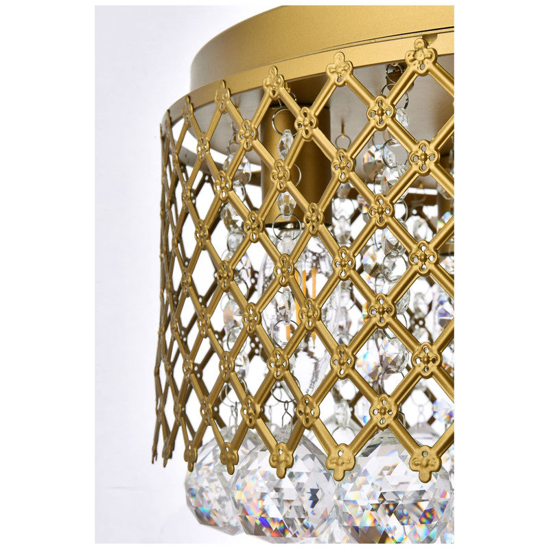 Elegant Lighting Tully 4 Light 18" Chandelier - LD5010F