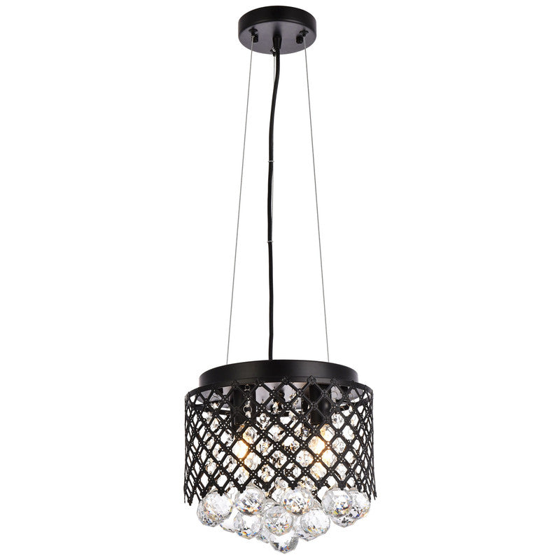 Elegant Lighting Tully 4 Light 10" Chandelier - LD5010F