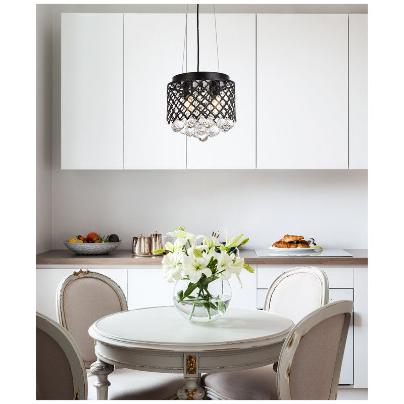 Elegant Lighting Tully 4 Light 10" Chandelier - LD5010F