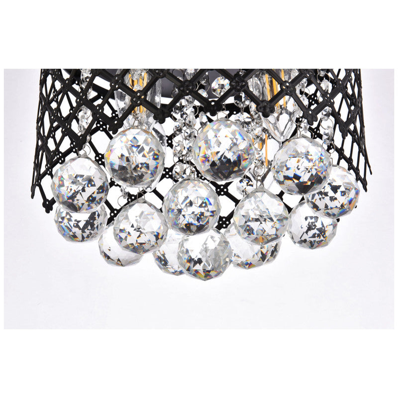 Elegant Lighting Tully 4 Light 10" Chandelier - LD5010F