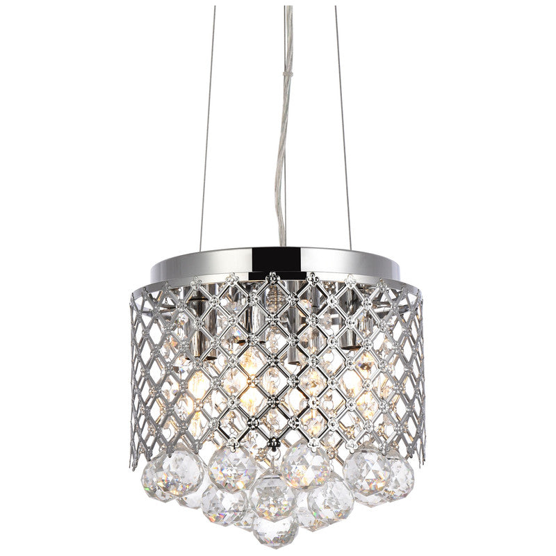 Elegant Lighting Tully 4 Light 10" Chandelier - LD5010F