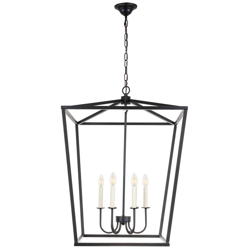 Elegant Lighting Maddox 6 Light 24" Chandelier