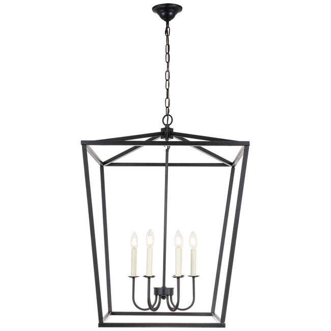 Elegant Lighting Maddox 6 Light 24" Chandelier