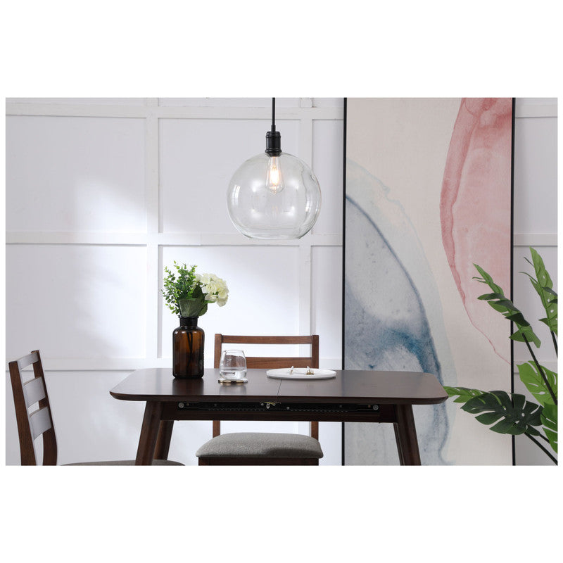 Elegant Lighting Emett 1 Light 13" Pendant