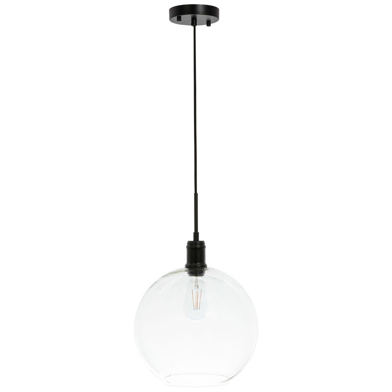 Elegant Lighting Emett 1 Light 13" Pendant
