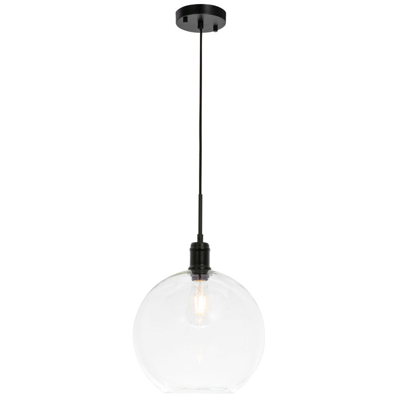 Elegant Lighting Emett 1 Light 13" Pendant