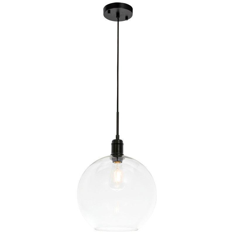 Elegant Lighting Emett 1 Light 13" Pendant