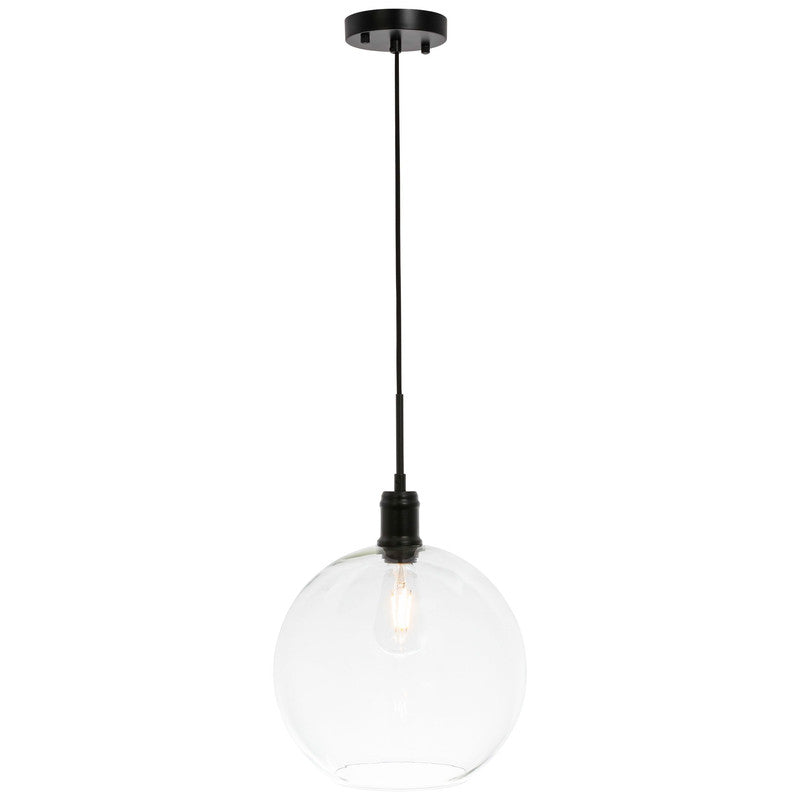 Elegant Lighting Emett 1 Light 13" Pendant