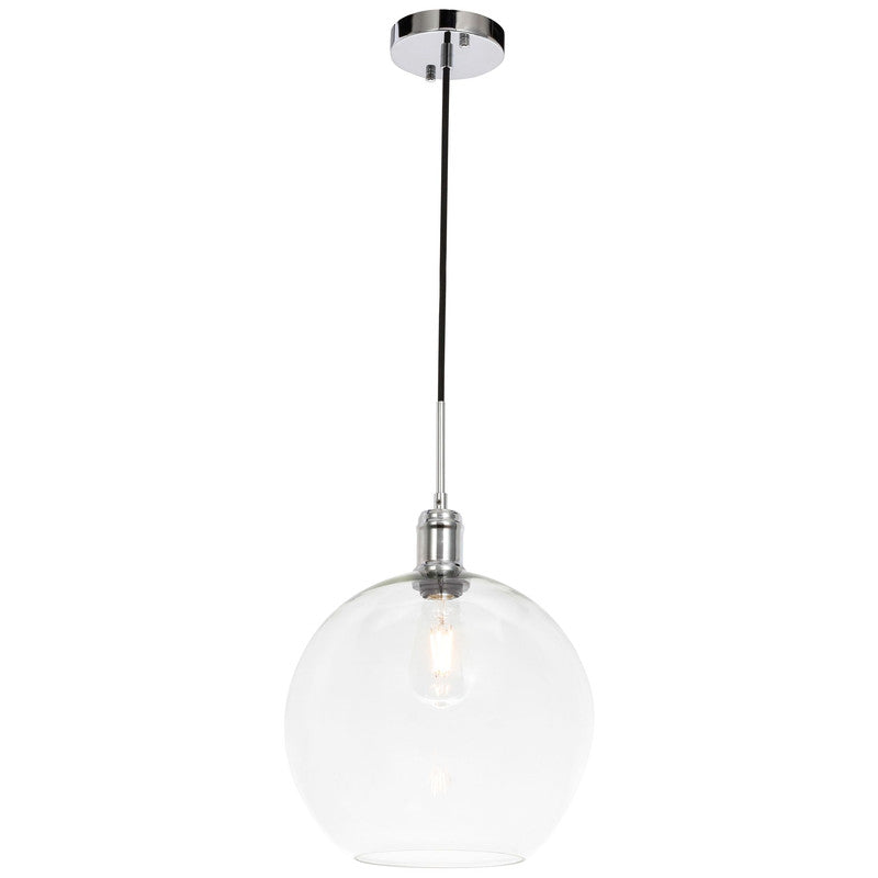 Elegant Lighting Emett 1 Light 13" Pendant