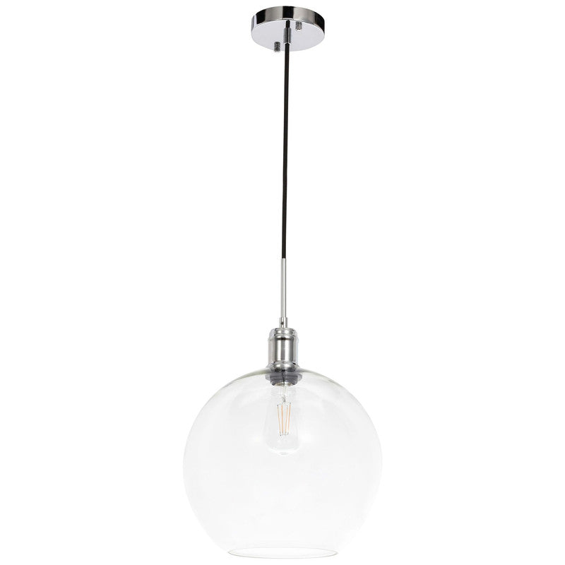 Elegant Lighting Emett 1 Light 13" Pendant