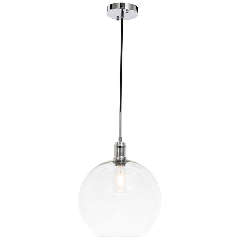 Elegant Lighting Emett 1 Light 13" Pendant