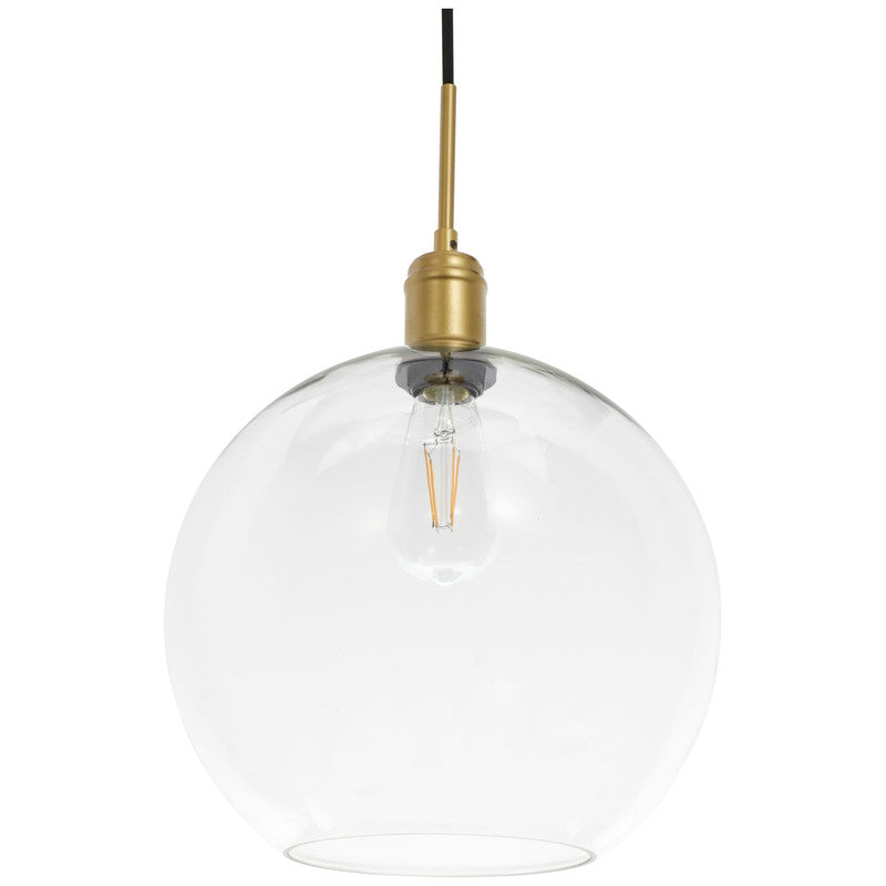Elegant Lighting Emett 1 Light 13" Pendant