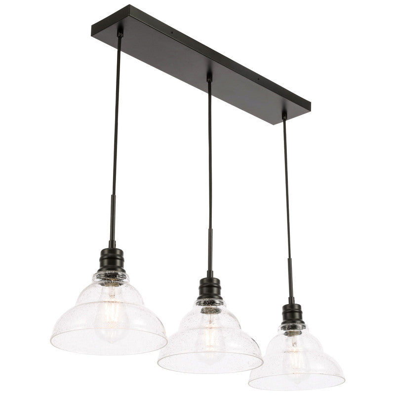 Elegant Lighting Clive 3 Light 35" Chandelier