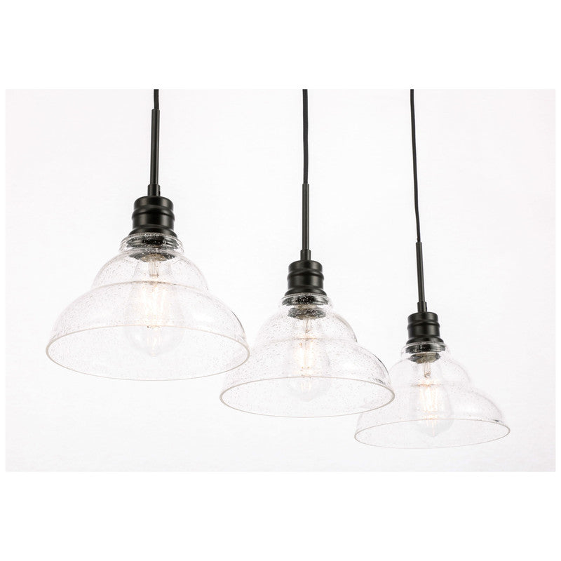 Elegant Lighting Clive 3 Light 35" Chandelier