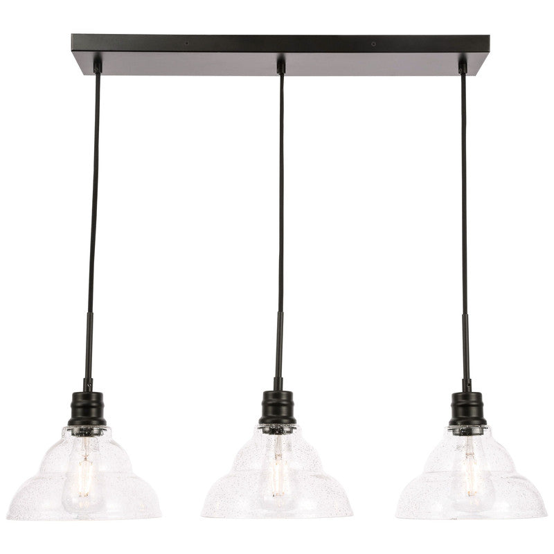 Elegant Lighting Clive 3 Light 35" Chandelier