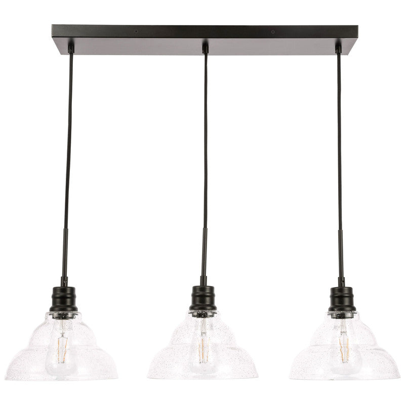 Elegant Lighting Clive 3 Light 35" Chandelier