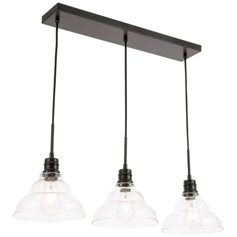 Elegant Lighting Clive 3 Light 35" Chandelier