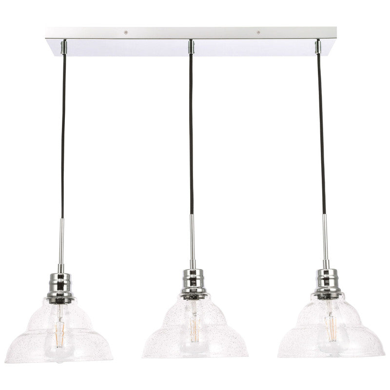 Elegant Lighting Clive 3 Light 35" Chandelier