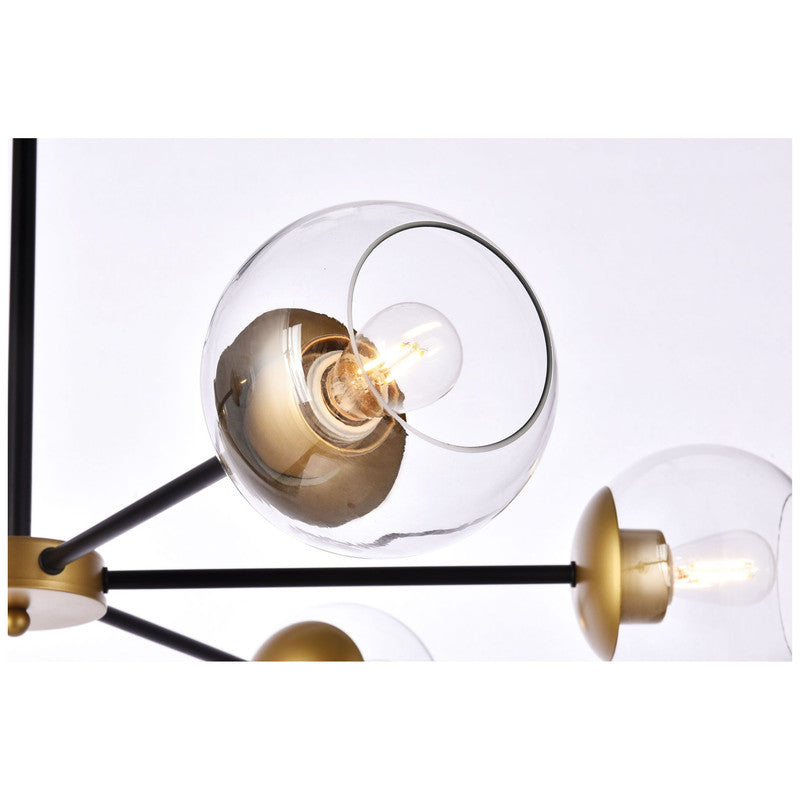 Elegant Lighting Briggs 6 Light 36" Chandelier