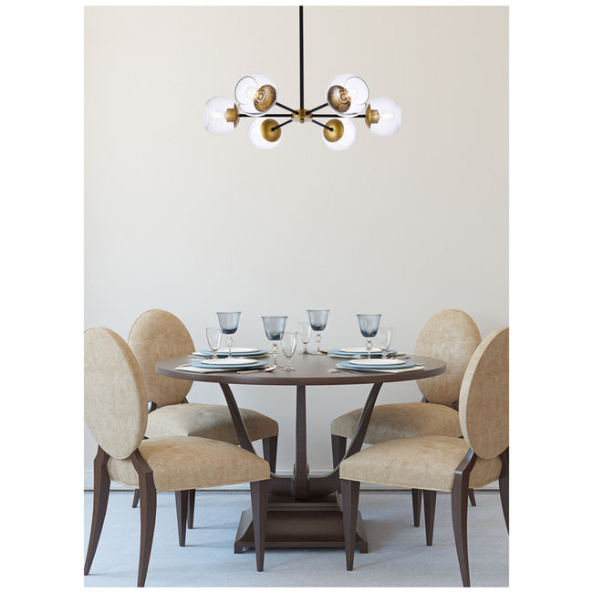 Elegant Lighting Briggs 6 Light 30" Chandelier