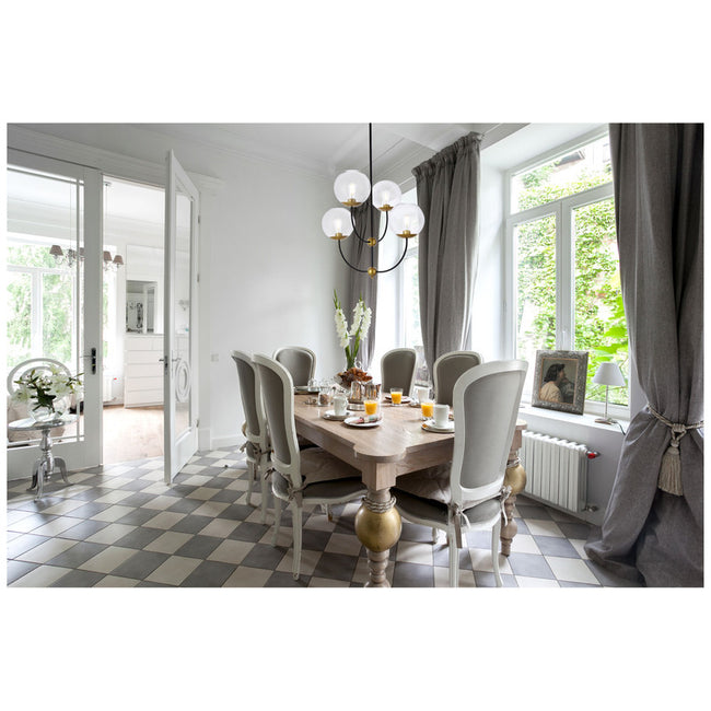 Elegant Lighting Lennon 4 Light 32" Chandelier