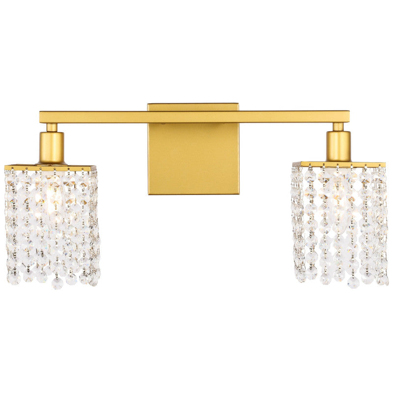 Elegant Lighting Phineas 2 Light 18" Vanity Light