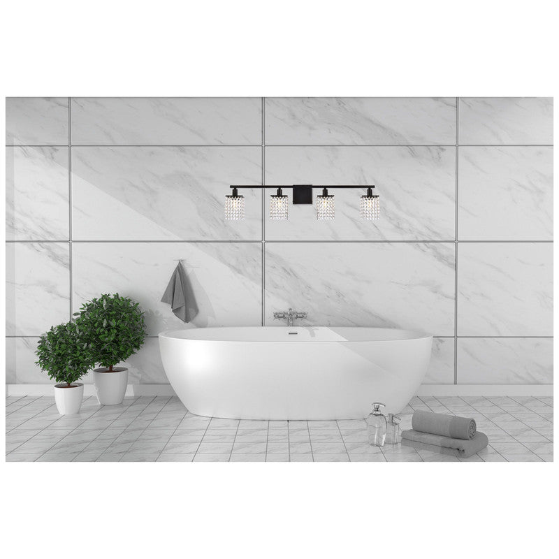 Elegant Lighting Phineas 4 Light 36" Vanity Light