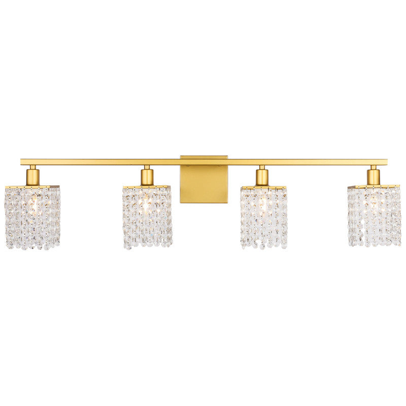 Elegant Lighting Phineas 4 Light 36" Vanity Light
