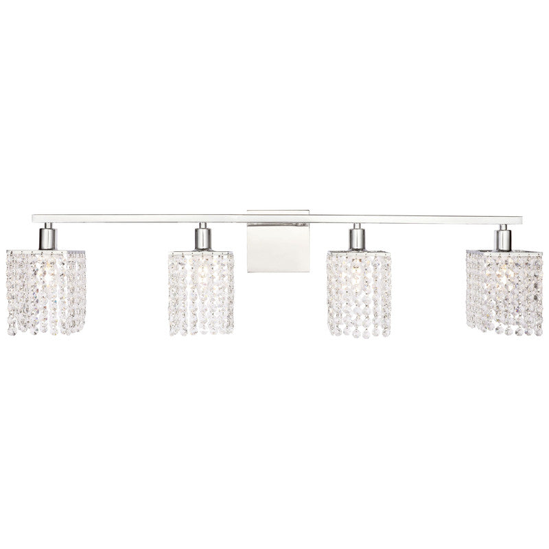 Elegant Lighting Phineas 4 Light 36" Vanity Light