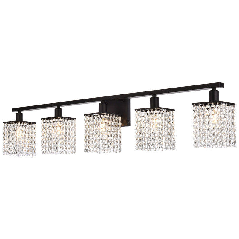 Elegant Lighting Phineas 5 Light 42" Vanity Light