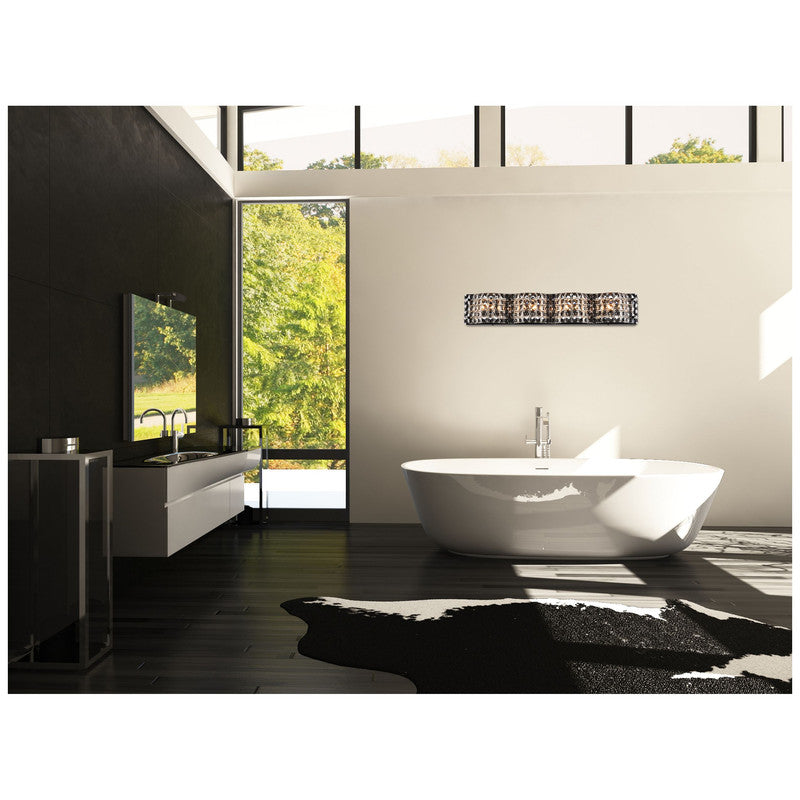 Elegant Lighting Ollie 4 Light 27" Vanity Light