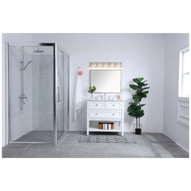 Elegant Lighting Ollie 5 Light 34" Vanity Light