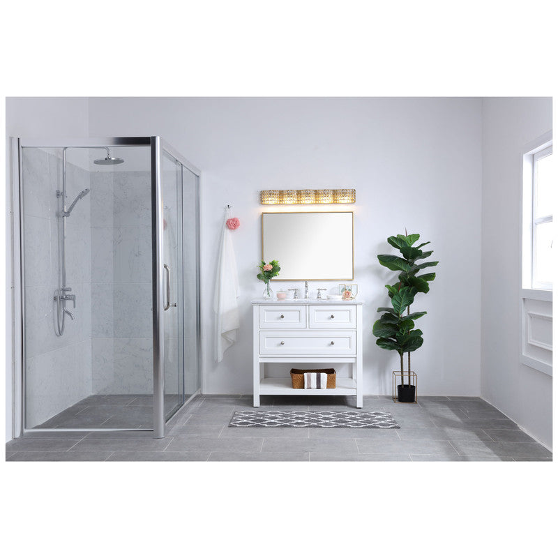 Elegant Lighting Ollie 5 Light 34" Vanity Light