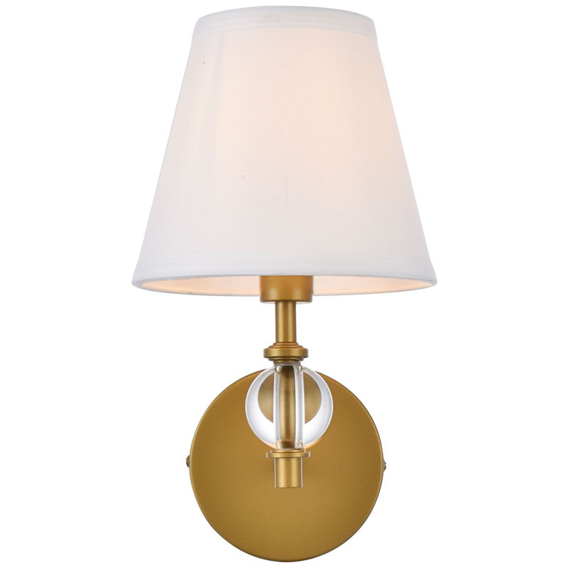 Elegant Lighting Bethany 1 Light 9" Wall Sconce