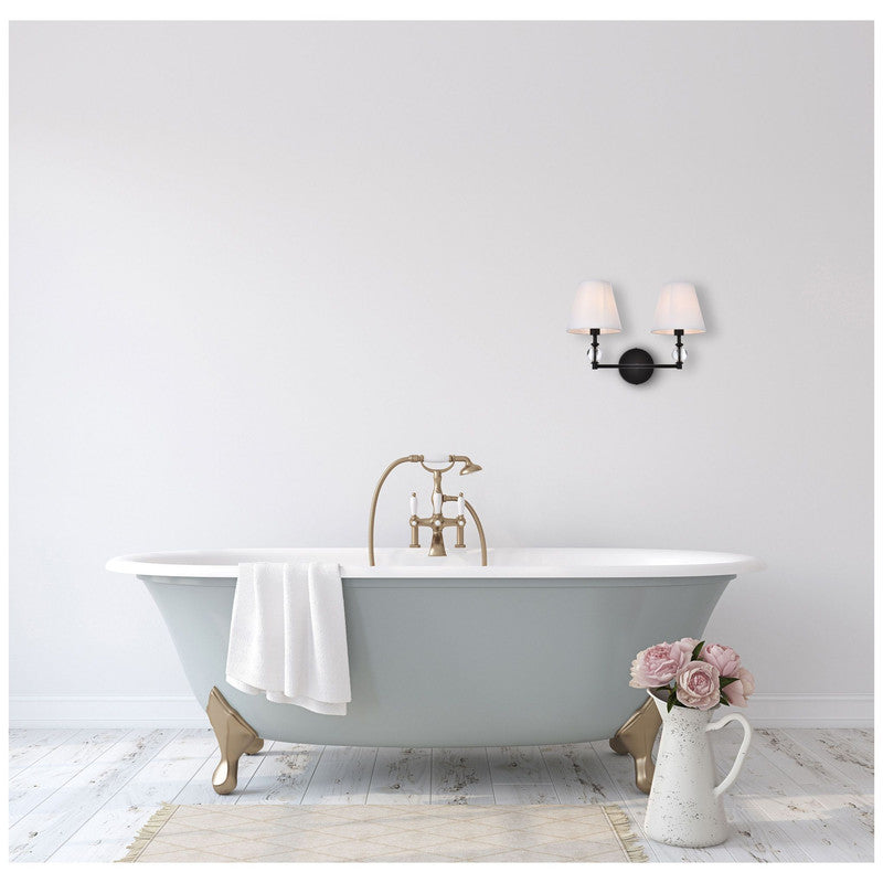 Elegant Lighting Bethany 2 Light 17" Wall Sconce