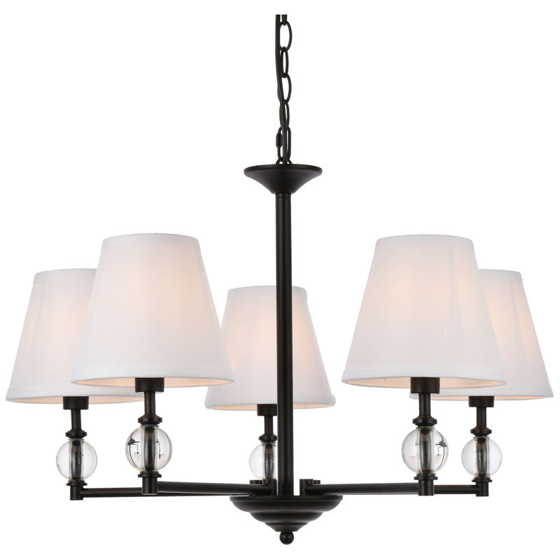 Elegant Lighting Bethany 5 Light 28" Chandelier
