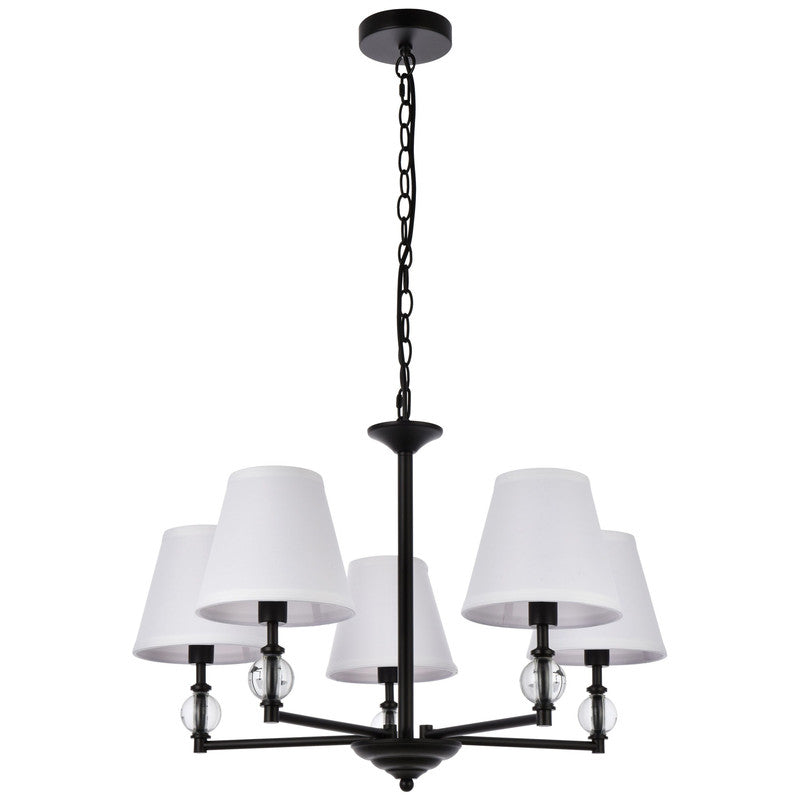 Elegant Lighting Bethany 5 Light 28" Chandelier