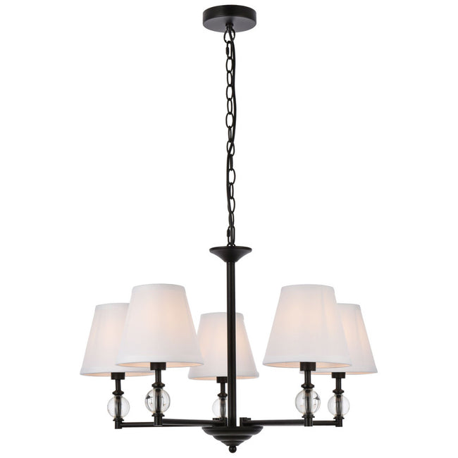 Elegant Lighting Bethany 5 Light 28" Chandelier