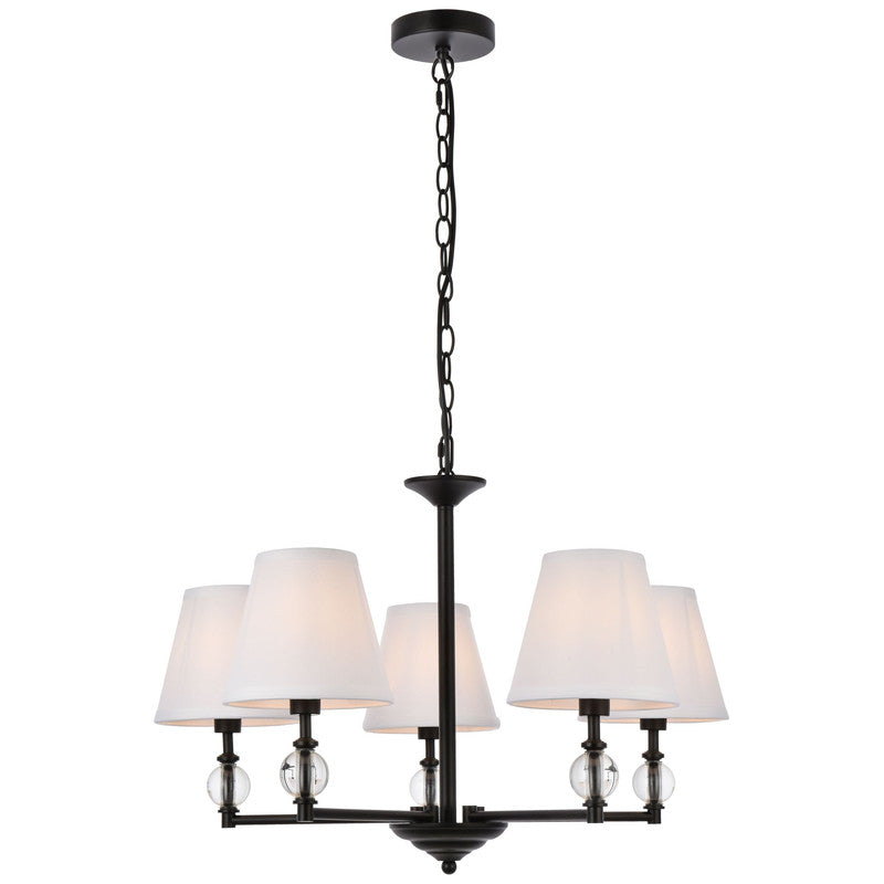 Elegant Lighting Bethany 5 Light 28" Chandelier