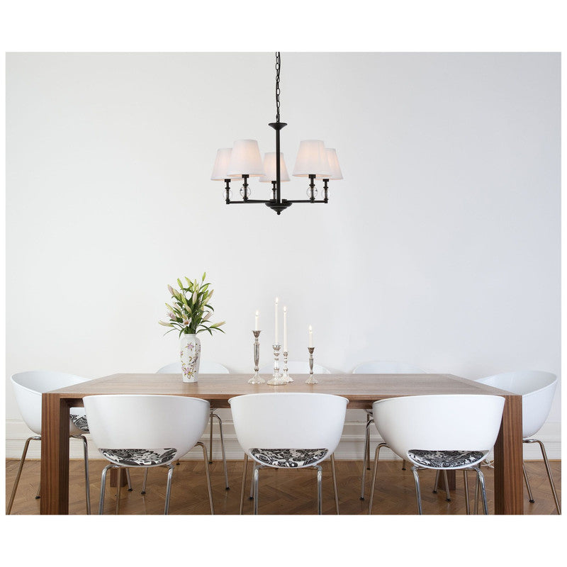Elegant Lighting Bethany 5 Light 28" Chandelier