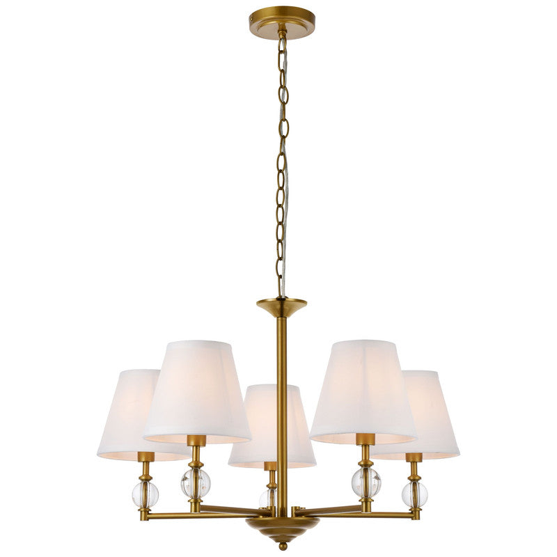 Elegant Lighting Bethany 5 Light 28" Chandelier
