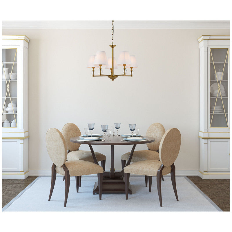 Elegant Lighting Bethany 5 Light 28" Chandelier