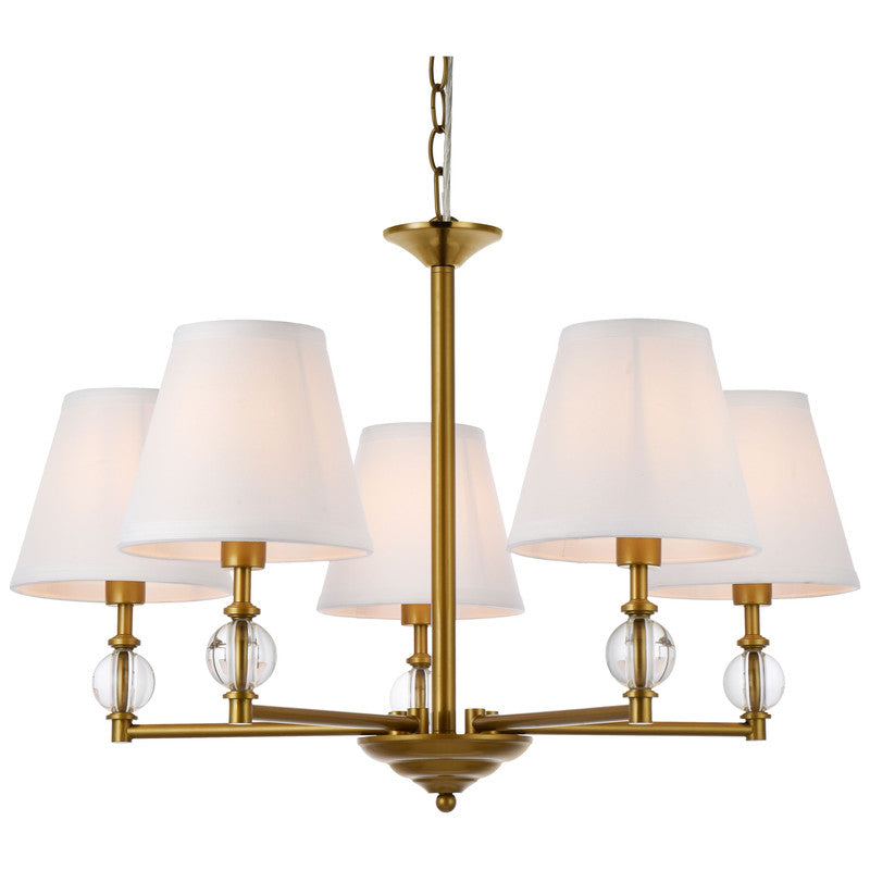 Elegant Lighting Bethany 5 Light 28" Chandelier