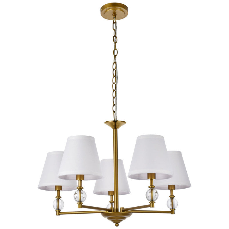 Elegant Lighting Bethany 5 Light 28" Chandelier