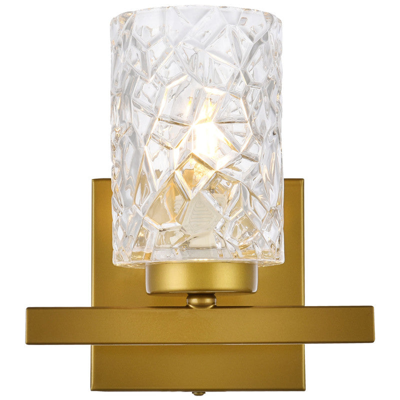 Elegant Lighting Cassie 1 Light 8" Wall Sconce